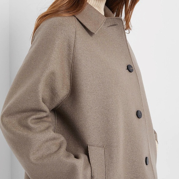 Harris Wharf Wool Coat - Picture 3 of 3